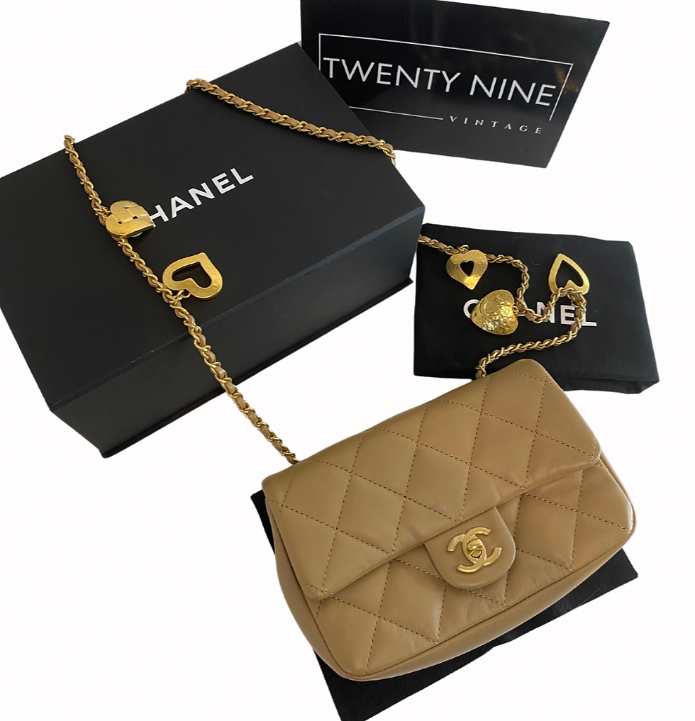 Thumbnail: Chanel Heart Charm Flap