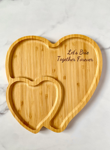 Heart n Heart charcuterie board | Brodys Custom