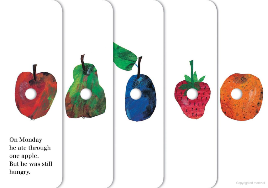 Fig. 1 The Very Hungry Caterpillar (2012)