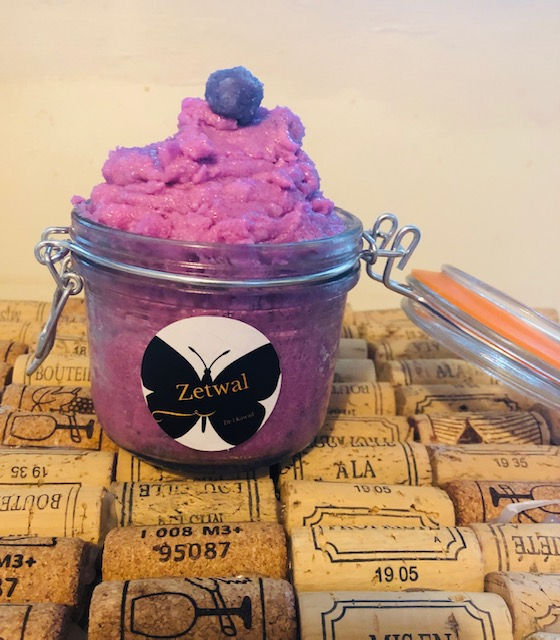 Blueberry luxurious bodyscrub