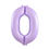 Thumbnail: Mauve 86cm Number Balloon