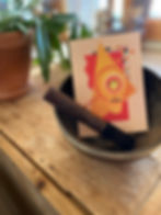 Miniature : Chakra sacré || Reproduction 5" X 7"