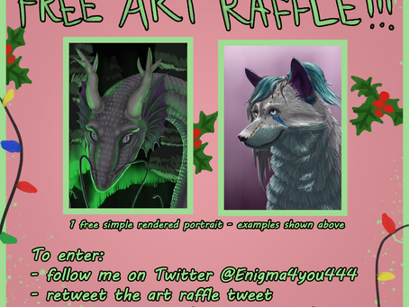 Free Holiday Art Raffle