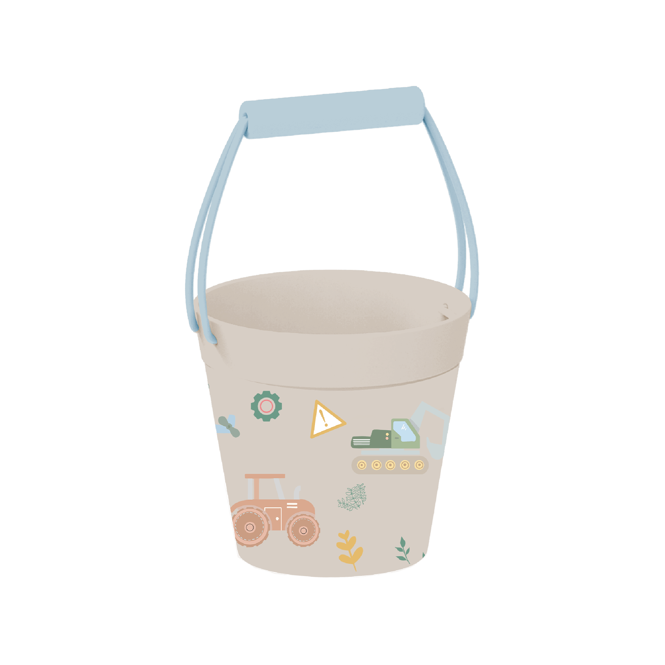 Traffic Silicone Beach Bucket Set