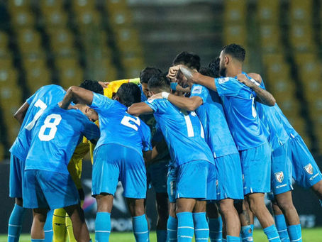 Indian team ahead of their match against Singapore