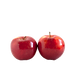 Two Red Apples