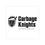Thumbnail: Black of Transparent Outdoor Sticker - Garbage Knights Logo