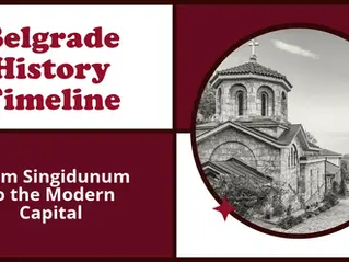 Belgrade History Timeline: From Singidunum to the Modern Capital