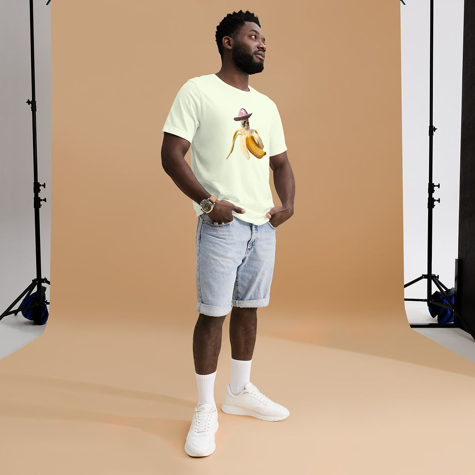 Thumbnail: Furbanana Cursed Furby Unisex T-shirt