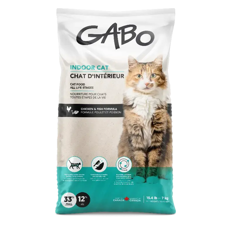 Gabo nourriture pour chat et chaton au poulet et poisson 6.6 lbs