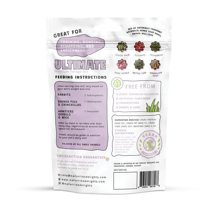 Miniature : Mélange de fourrage ultime 30g - No Furries Delights