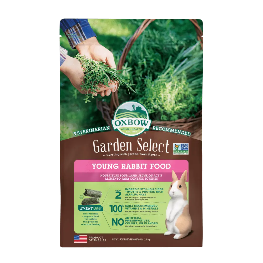 "Oxbow Garden select" nourriture jeune lapin