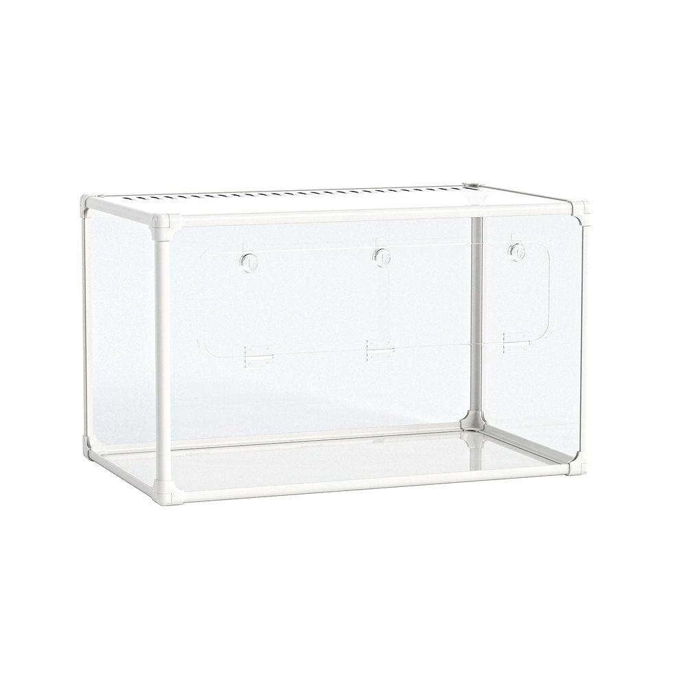 Cage en acrylique pour hamster et rongeurs - Modern viewing cage - Mini et Moe