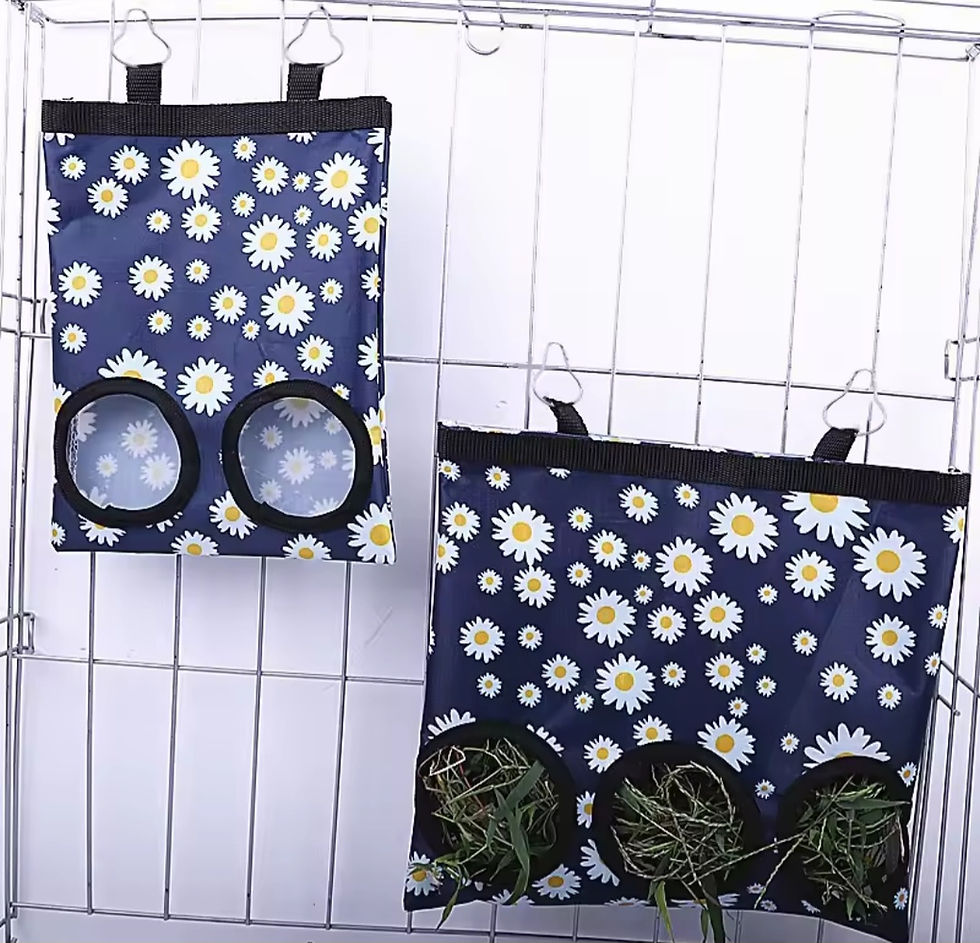 Miniature : Sac à foin (râtelier) avec motifs marguerite
