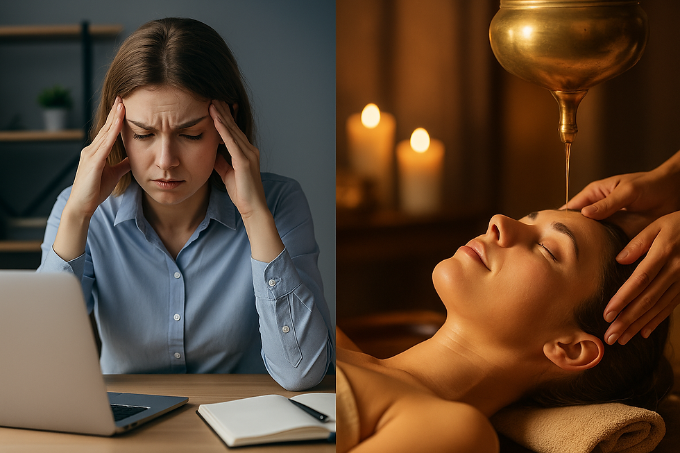 Ayurveda for Stress Relief in IT Professionals – Natural Ways to Relax & Rejuvenate