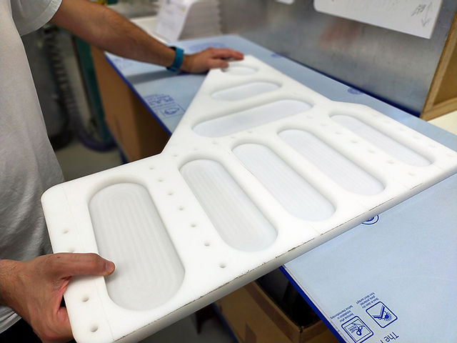 CNC Plastic Machining for Bakery and Confectionery