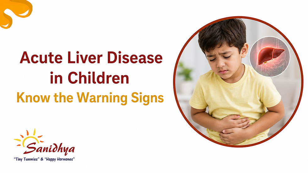 Acute Liver Disease in Children: Causes, Symptoms and Treatment