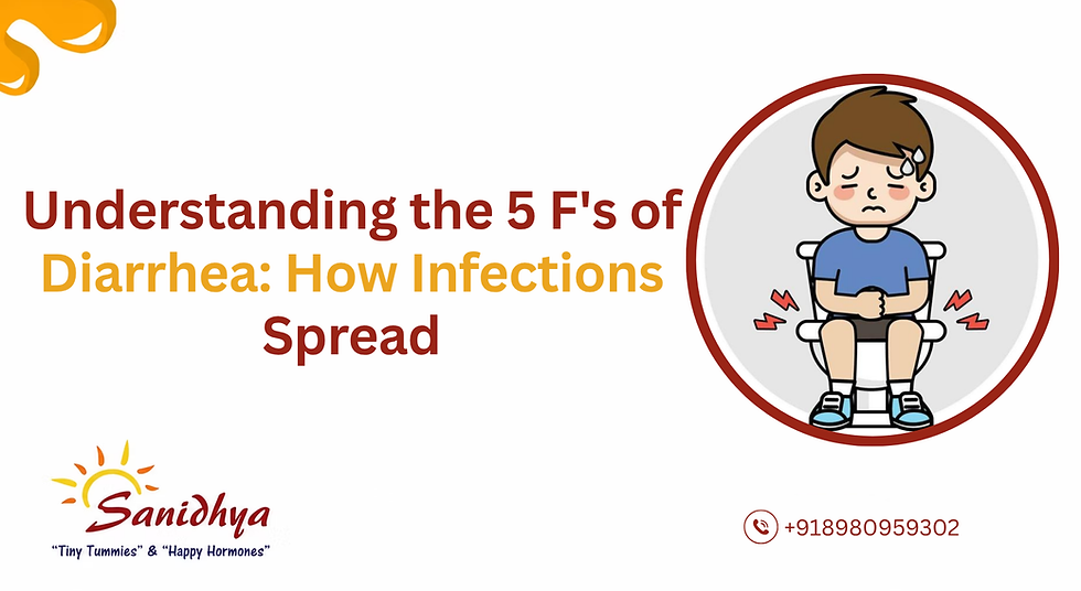 Understanding the 5 F's of Diarrhea: How Infections Spread