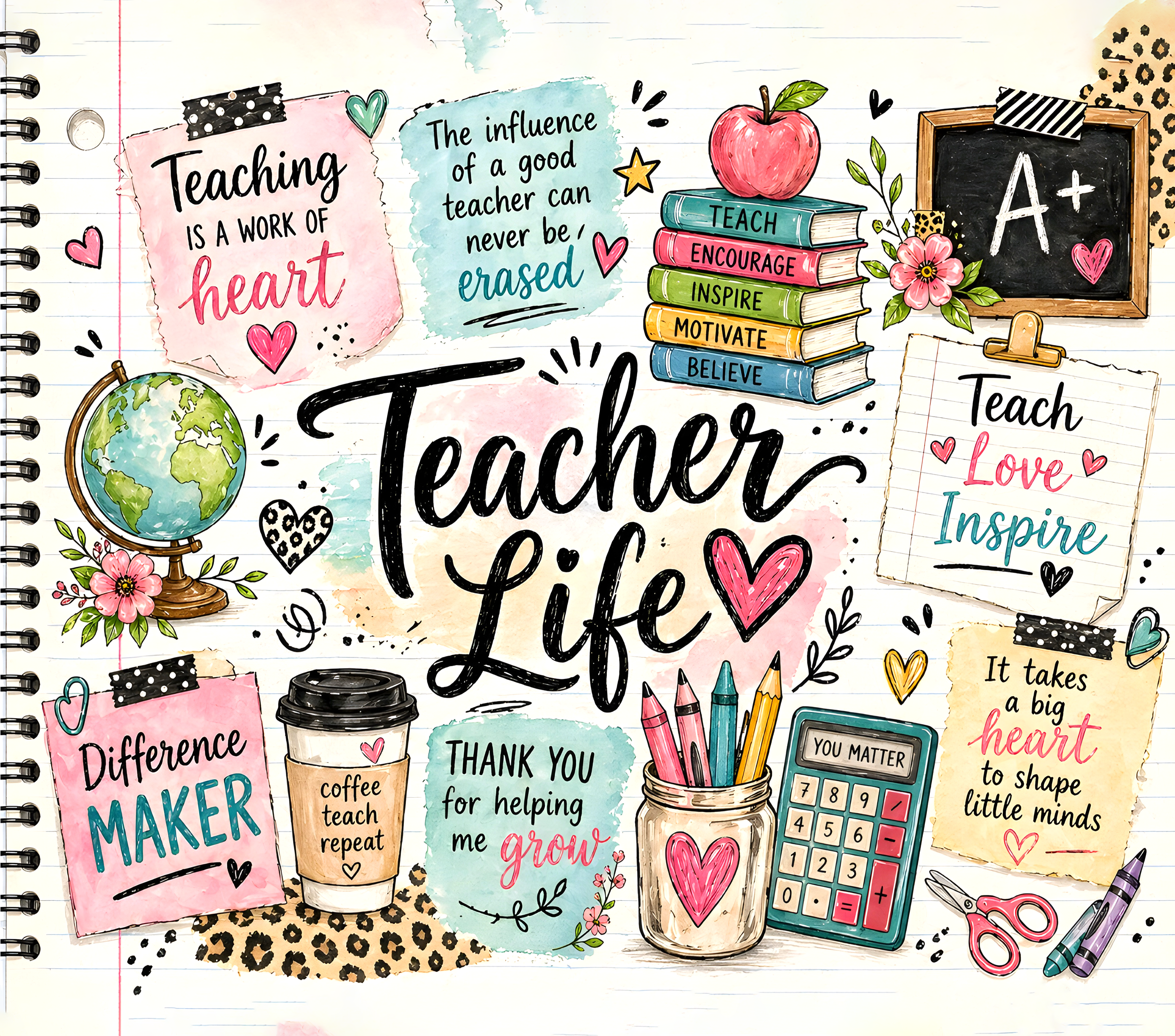 Teacher Life- Travel Mug