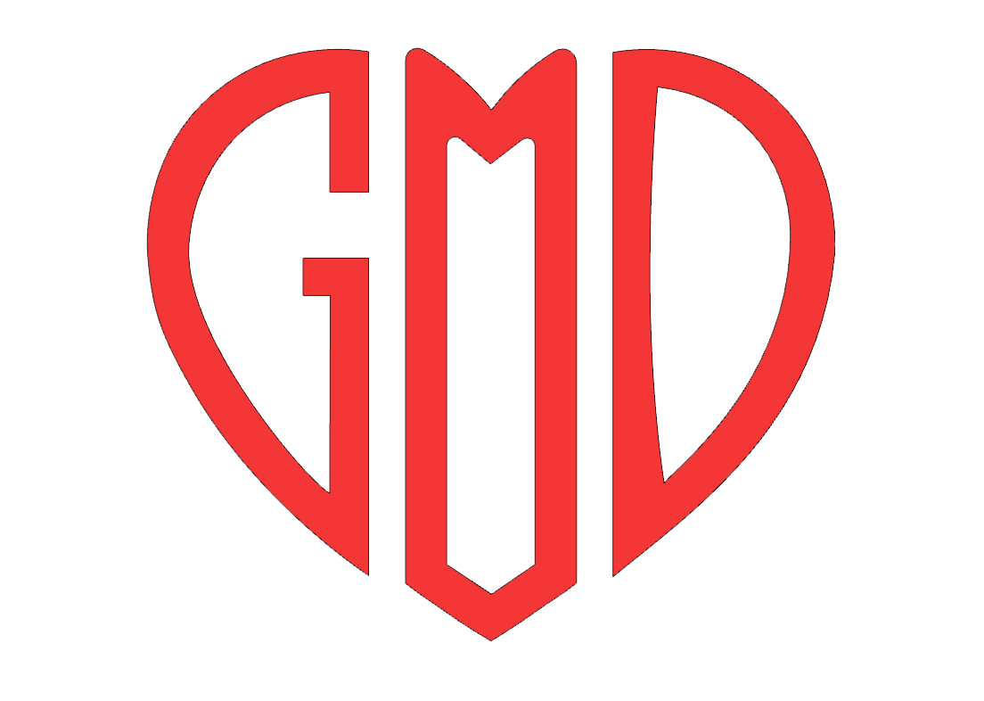 GOD- Decal 4"