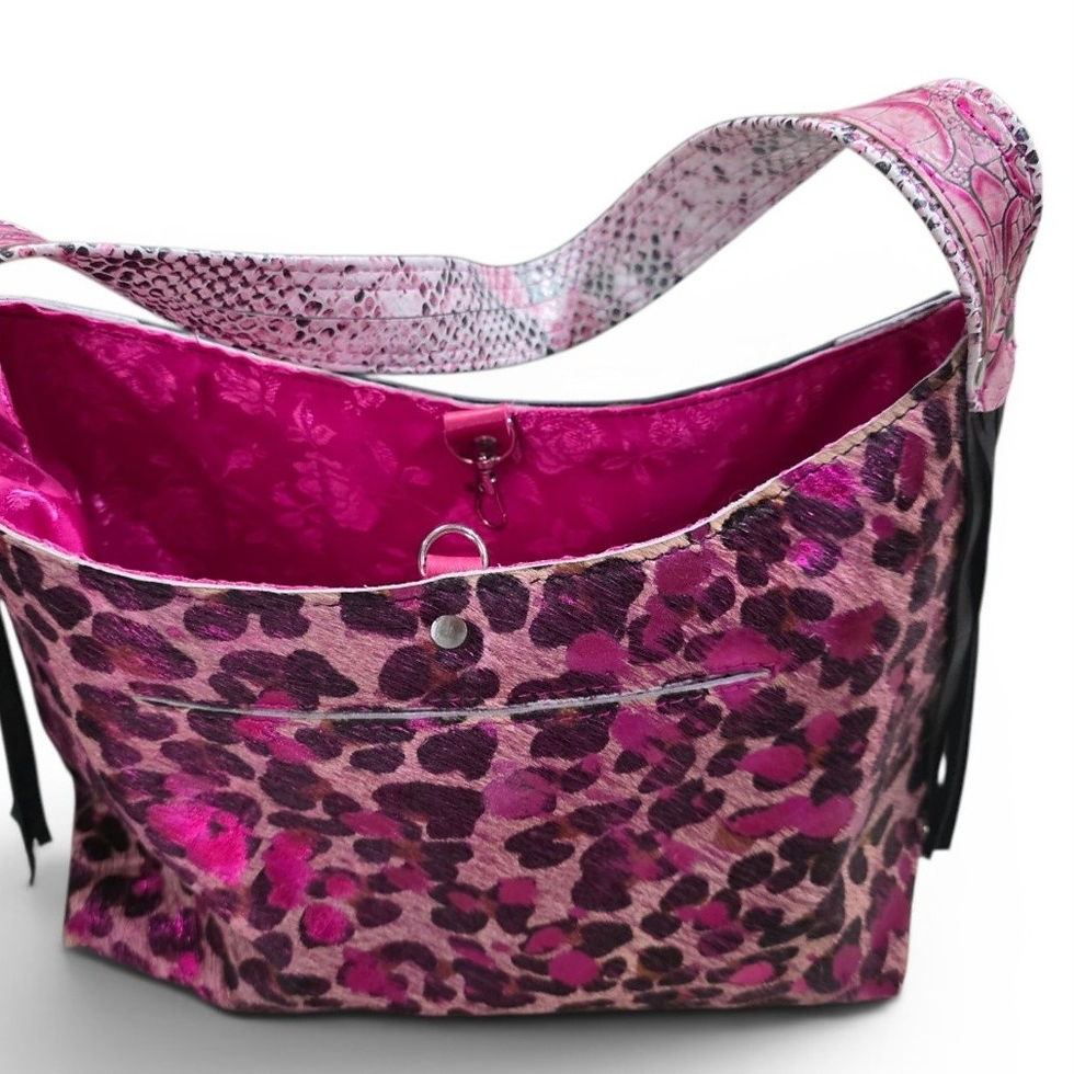 Thumbnail: Pink Whiskey Rebel Shoulder Bag
