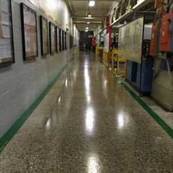 Concrete polishing