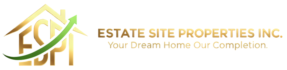Estate Site Properties Inc. logo: Your Dream Home Our Completion