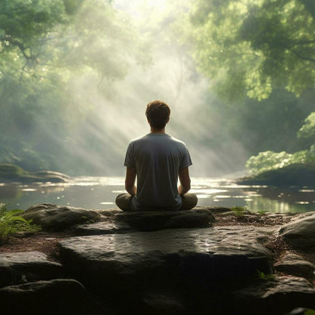 A serene yoga picture