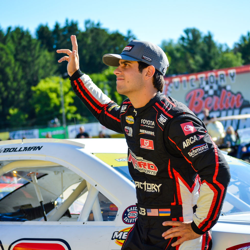 Jake Bollman Earns Podium Finish with Strong Third-Place Run at Berlin Raceway