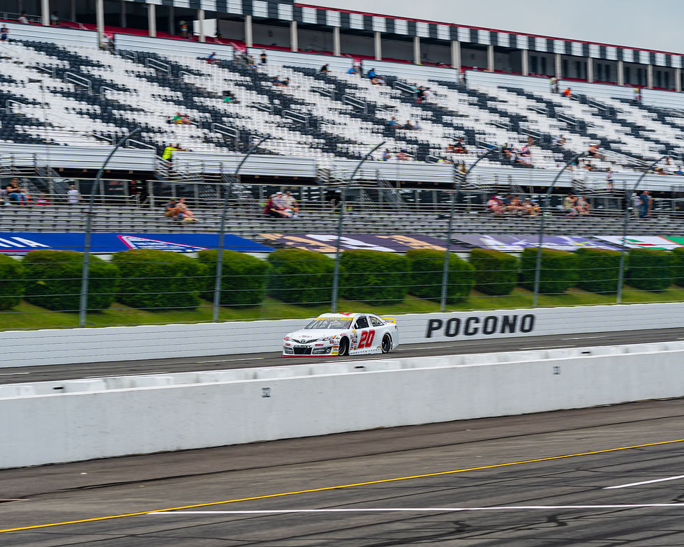 Jake Bollman Overcomes Late-Race Setback to Finish Fourth at Pocono Raceway