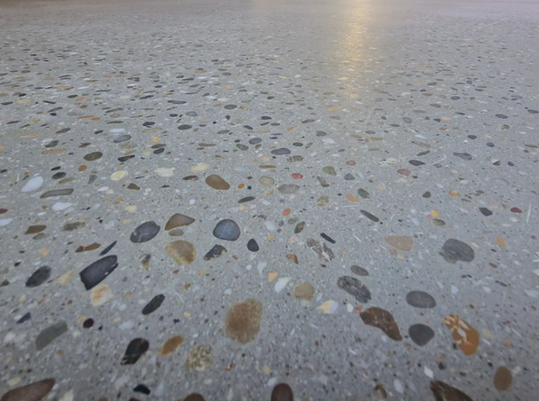Terrazzo betonvloeren