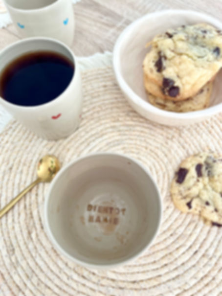 Tasse annonce sans anse personnalisable ❤️