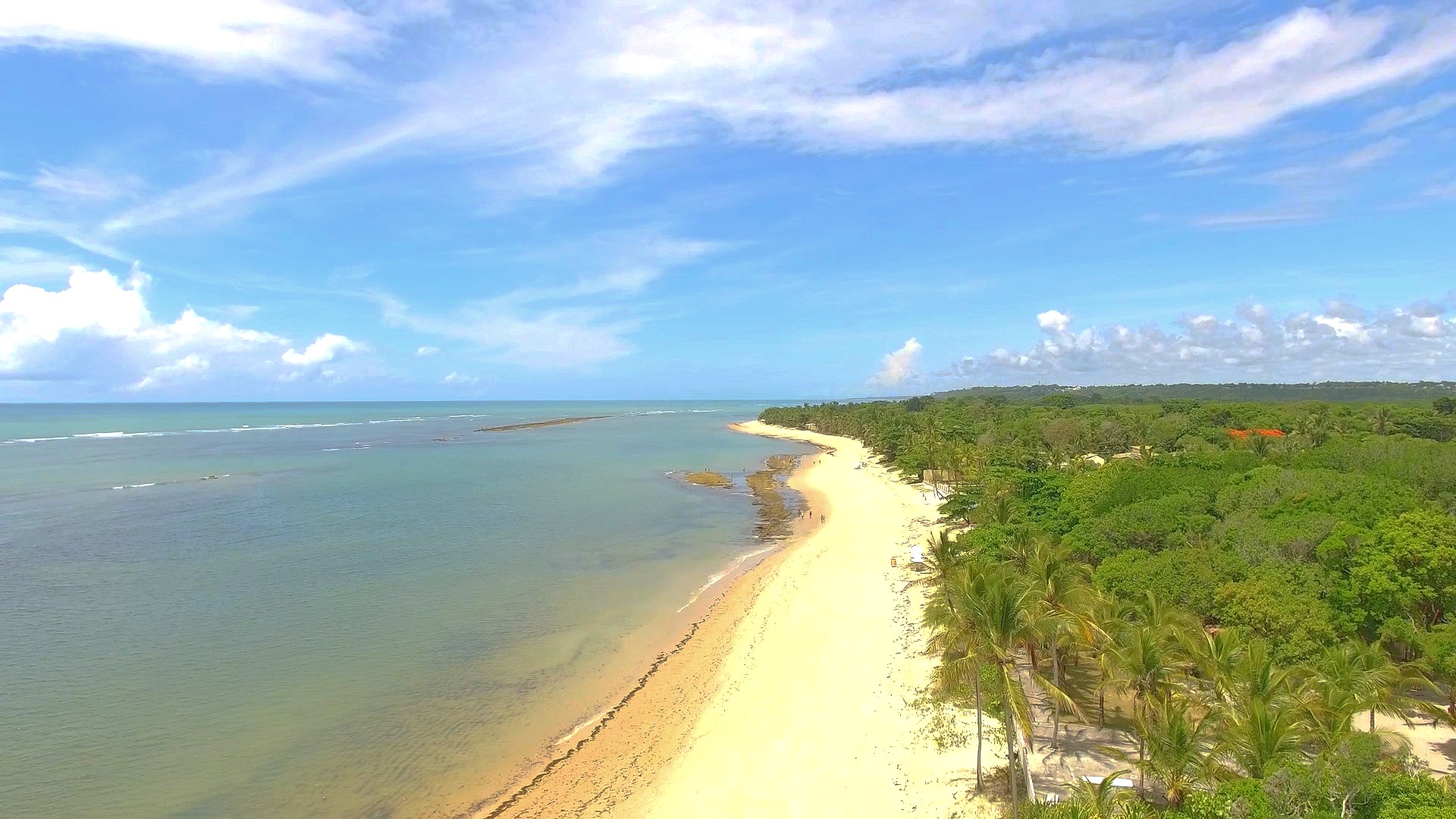 Praia Araçaípe (Orla Sul)