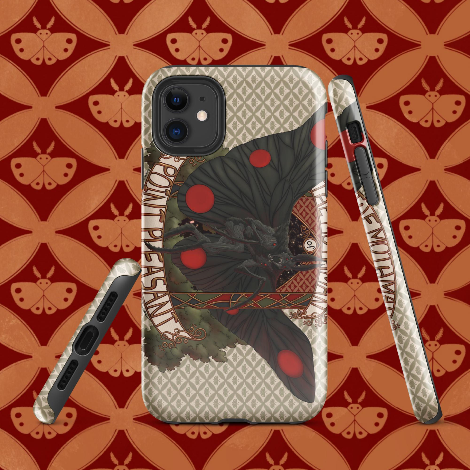 The Mothman of Point Pleasant Cryptid Tough Case for iPhone®