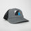 Thumbnail: Snapback Hat - Gray/Gray with Embroidered Kold K