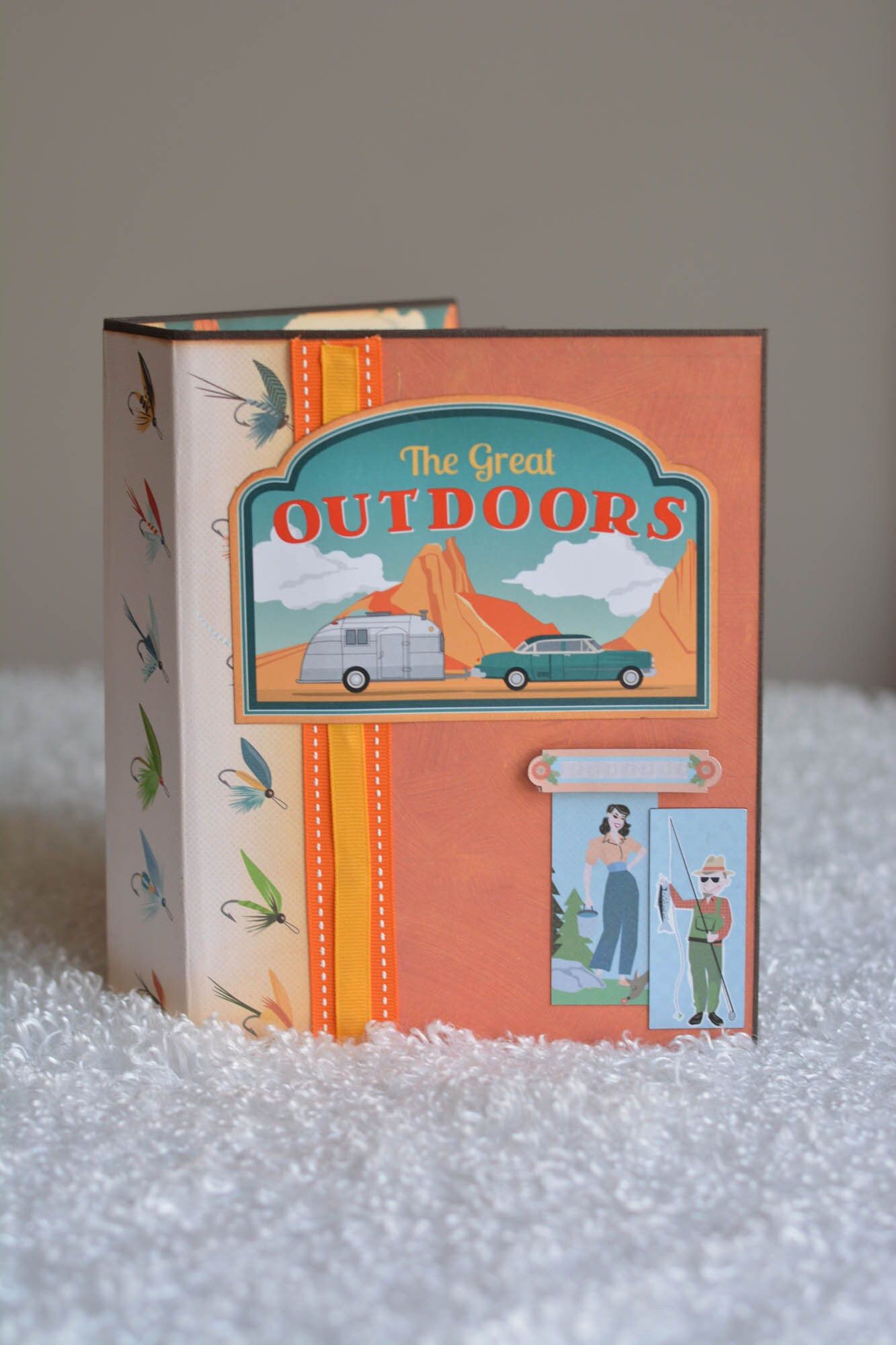 The Great Outdoors Scrapbook Mini Album