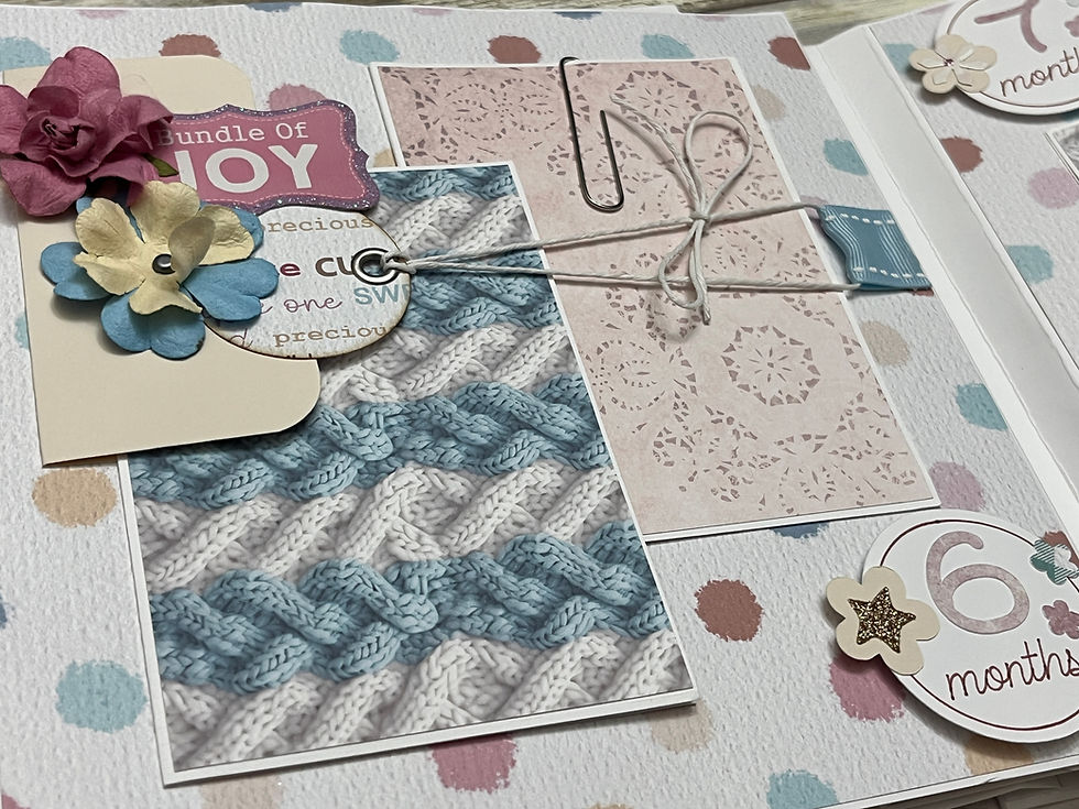 Thumbnail: Baby Bash 1st Year Scrapbook Tutorial
