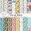 Thumbnail: Bichon dog digital scrapbook paper