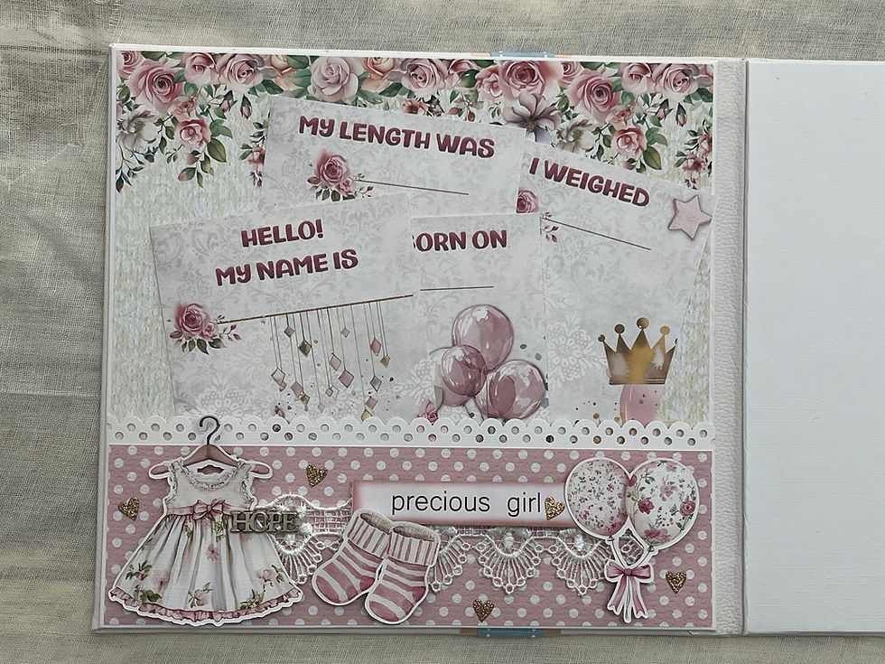 Thumbnail: Baby Bash 1st Year Scrapbook Tutorial