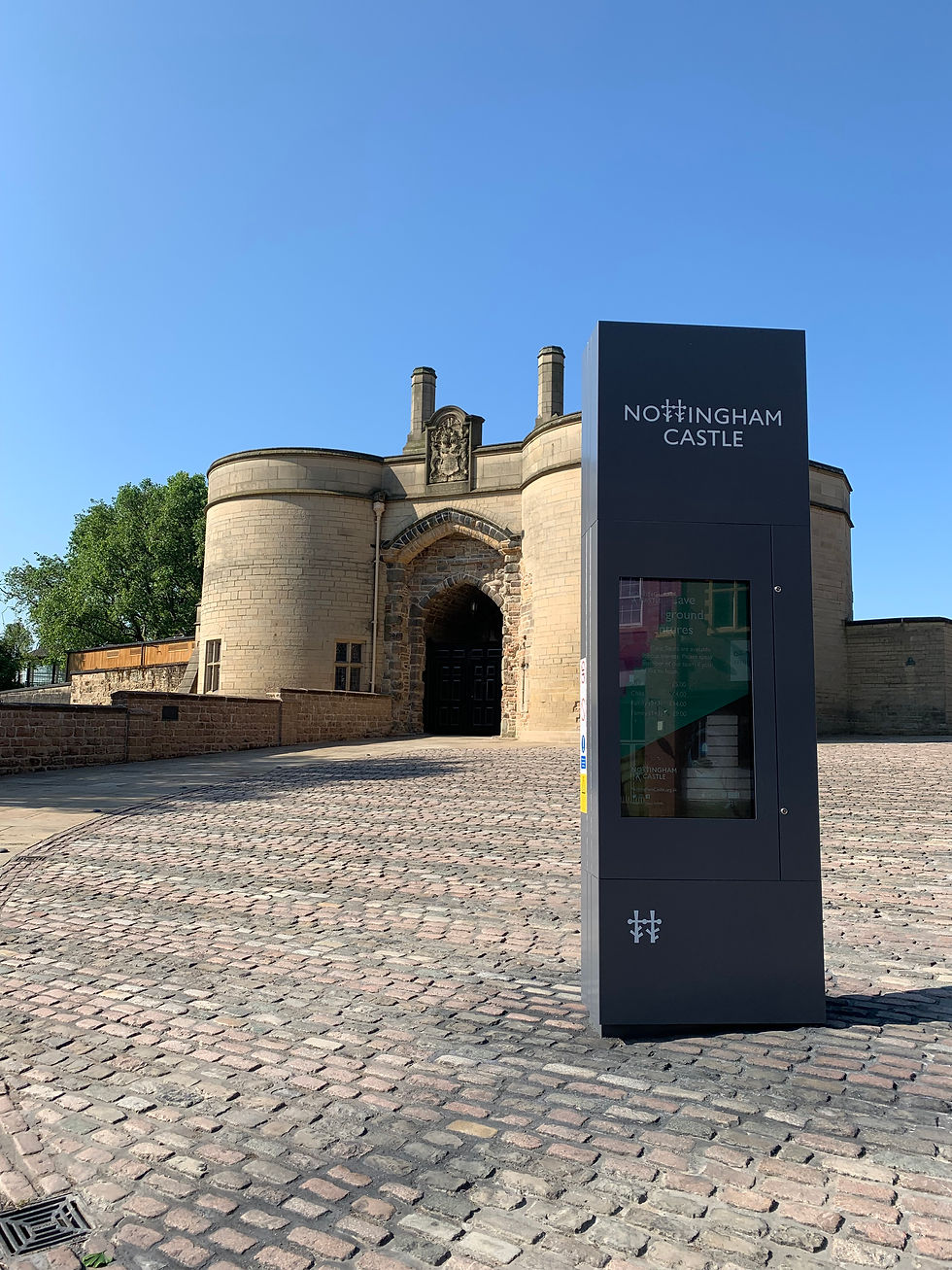Nottingham Castle Way-Finding