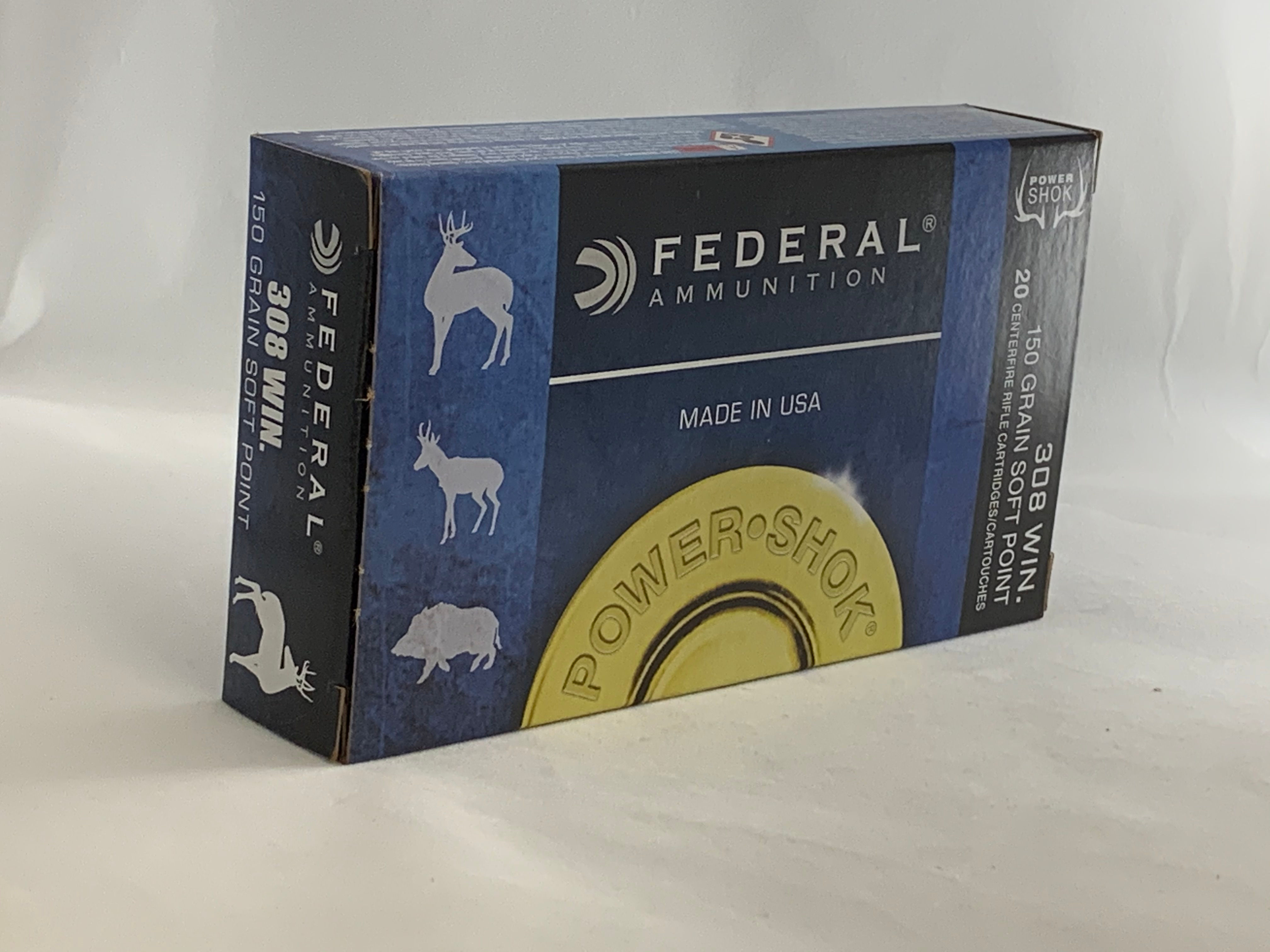 Federal Power Shok 308 - Pack of 20