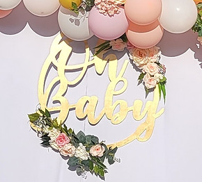 Baby Shower Backdrop