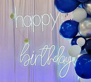 Happy Birthday Neon Light