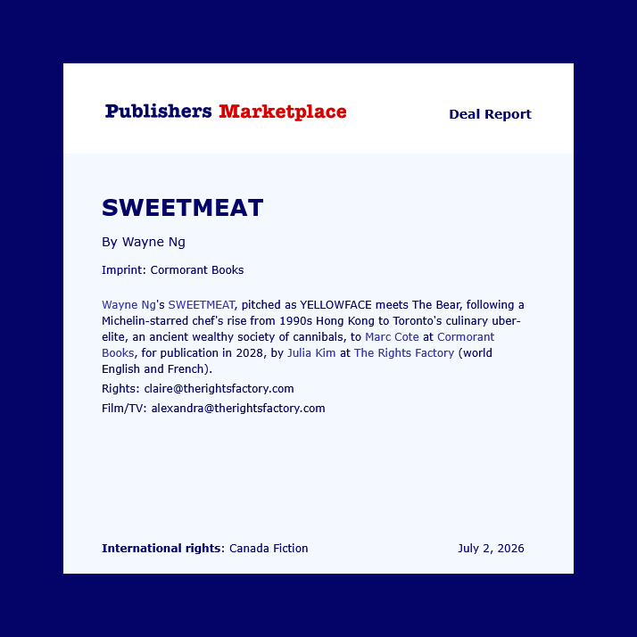 New Deal: Sweetmeat by Wayne Ng