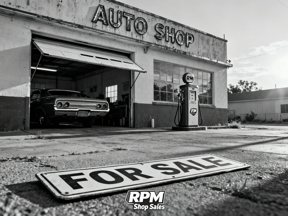 🏁 What’s Your Auto Shop Really Worth in 2025?