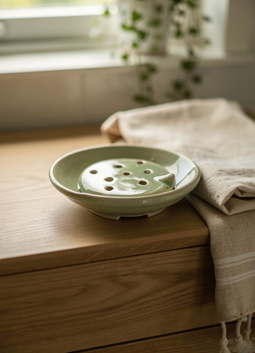 Sara-Jane Soap Dish (Spring Green)