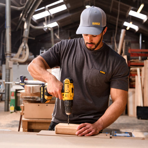 Product Photography for DeWalt's Workwear Line 