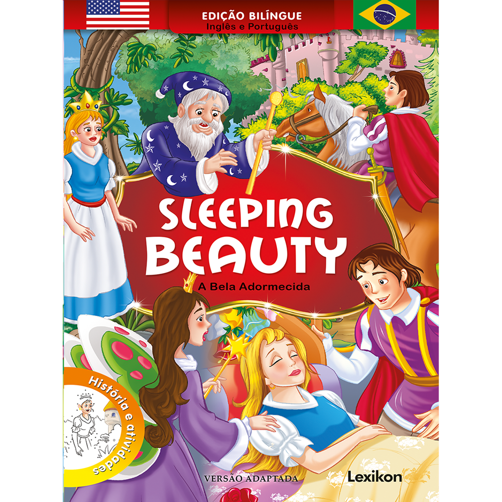 Sleeping Beauty - A bela adormecida / Edição bilíngue – Adaptada