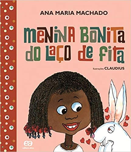 Menina bonita do laço de fita