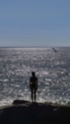 Framed Print - She & Sea by Howard G